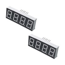 Aicosineg LED 디지털 튜브 일반 양극 12핀 4비트 1.9x0.7cm(길이x너비x높이) 0.56인치 레드 디스플레이 5641BH 2개 가성비 추천 미국직구