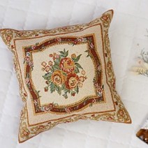 패브릭샵 컷트지 에스닉 풍 샤 조직 엔틱 쿠션 방석 컷트지 57cm * 47cm