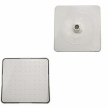 세종소나기 정사각해바라기샤워헤드 일반형(화이트) 인테리어샤, 단품