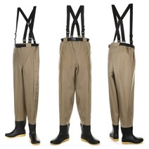 [고급 허리 웨이더] 210D 허리 장화 해루질 가슴장화 허벅지 wader, S(250)