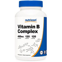 비타민 B 컴플렉스 460mg 120캡슐 1병, 단품, 단품