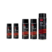 3M 스카치 강력 임시 고정 스프레이 접착제 77 75, 77 강력 고정 스프레이 16온즈(455ml), 1개