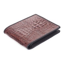 SCOAN 리얼 악어가죽 슬림반지갑 3529