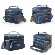 보온보냉 아이스백 15L 네이비 미니보냉백 아이스가방