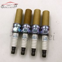 점화플러그 4pcs 18843-10062 LKR6D10E 96569 현대 기아 리오 악센트 Rena Picanto 아침 점화 플러그 18846