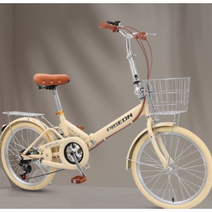 푸름몰 접이식자전거 미니벨로자전거 출퇴근자전거 접이식 미니벨로 16인치 20인치 22인치 자전거, 새침한핑크, 22인치cm