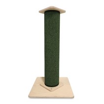 고양이 스탠딩 수직 스크래쳐 캣 스크래치 월 기둥 타워 스탠드, 베이지