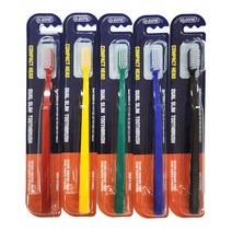 O-ZONE 오존 오죤 컴팩트 헤드 이중 미세모 칫솔 5개, 1박스, 5개입