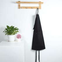 인얼 인올 영국수입 카페 바리스타 업소용 앞치마 작업용 블랙 UAL-011_사은품 행주, 인올 수입 카페앞치마/블랙_UAL-011