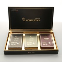 100% 국내 자연산 벌꿀 찐 허니스틱 3종 꿀 선물세트 40년 전통 이희철 진꿀, 3종 선물세트+선택안함, 5.아카시아+야생화+아카시아, 1세트