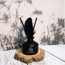 블랙페더 디퓨저100ml 뷰티풀제이제이 고급인테리어 안전한 실내방향제 차량용 머리안아픈, 논슬립패드, 민트쇼핑백, 11-베리 앤 허니비