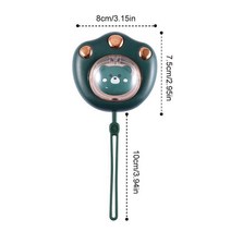 핫팩 미니 충전 전기 귀여운 손난로 새로운 히터 귀여운 고양이 발 손 따뜻하게 겨울 휴대용 난방 패드 Us, 01 1_01 1200mah