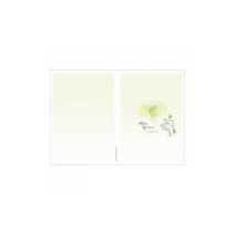 교회주보 예배 순서 복사용지 A4 4면 15종 (2), 100매, 3050