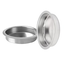 필터 바스켓 호환 커피 58mm 기계 스테인레스 스틸 백 플러시 삽입 금속 블라인드 바구니 비 가압 컵, 한개옵션0