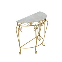 유럽식 복도 테이블 거실 입구 콘솔 반원형 침실 코너 가구 장식, console table 60cm-G