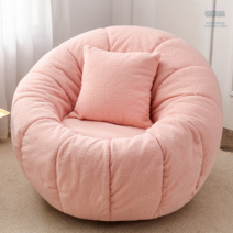 예쁜 미니 아쿠아 쇼파 윙 체어 스툴 용 일인 버즈 원룸 소파 1인 형 6인 카페 인테리어 디자인 의자 거실 5인 모듈 패브릭 원목 2인 카우치 북유럽 코너, 램스울-핑크(싱글체어)