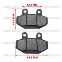 브레이크 튜닝 USER-X 범용 바이크 오토바이 디스크 패드 앞뒤 블록 슈즈 스쿠터 빅토리아 블레이드 RG125 혼다 145, [05] DSP-N HONDA145, 1개