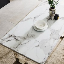 인조 대리석 상판 식탁 테이블 인테리어 셀프교체 1800X800mm