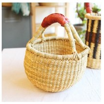 볼가바구니 내추럴 S 라운드, 2개
