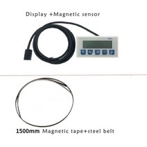 수평계 M503 마그네틱 스케일 디스플레이 내장 자석 측정 시스템 스테인 벨트 프로파일 포함 테이프, CHINA, M503-1500mm tape