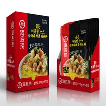 하이디라오 골든 마라탕 소스 5p, 1개, 550g