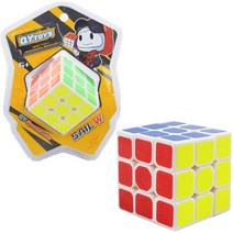 키드아이템 3500 사각 큐브 1p 스퀘어 미니 퍼즐 3x3x3