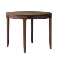 4인용 카페 둥근 테이블 원형 원목 식탁 커피숍 120cm, 레드 오크 120X120X75