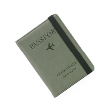 MJ21 컬러 가죽여권 케이스 RFID차단 카드지갑 선물 커플 여행