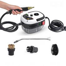 스팀 고압 청소기 차량용 세차기 산업용 업소용 세척기 핸디 분사기 다기능 2500w 고온 김이 나는 에어컨 주방 후드 자동차, 빨간색, 우리를