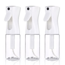 안개분사분무기 미세분무기 160ml 3개, 투명