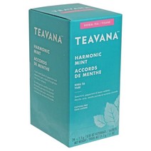 스타벅스 티바나 하모닉 민트 민트티 티백 24개 3팩 Starbucks Teavana Harmonic Mint Tea Bags, 1개
