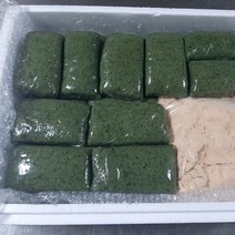 지리산웃음꽃농장 산청떡집 미소 지리산 쑤~~욱 햇쑥 쑥인절미 (고소한 국내산 콩고물 서비스), 가정용(벌크20개입)