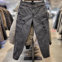 버커루 엔씨중앙로역점 남성 32수 카고 가먼트다잉 조거팬츠 B225PT270P