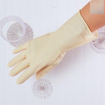 SOCEAN 국산 주방 천연 아이보리 고무장갑 10켤레 소 김장용 장갑 쉐프 손보호 부엌 청소용 설거지 글로브 주방 설겆이용품 셰프 글러브 김치 담글때 국내제작 세척 요리용