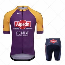 자전거 라이딩 복 세트 상하의 져지 빕숏 alpecin fenix 남자 사이클링 저지 트라이애슬론 의류 턱받이 반바지 빠른 건조 유니폼 의류 정장 ropa ciclismo