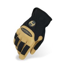 건설 안전 충격방지 작업 장갑 Heritage Stable 장갑 사이즈 8 블랙/탠, Black/Tan_7, 1개