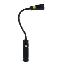 유통박사 이박사 2IN1 ZOOMABLE AND COB LED 5W 플렉시블 캠핑 작업 독서 마크네틱 램프 255g, 1개