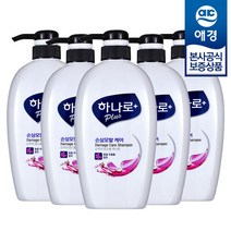 애경 하나로 플러스 샴푸 680ml x5개 (샴푸린스겸용), 손상모발케어 680ml x5개