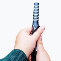 오감인류 왼손잡이 골프채 교정그립 스윙 퍼팅 타격 연습기 휴대용 간편 사용