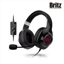 브리츠 Britz KG30 가상 7.1 채널 게이밍 헤드셋 (블랙), 1