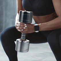 내구성 좋은 크롬 도금 아령 10kg 아령덤벨 근력운동