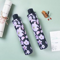 우산 꽃 양산 자외선차단 양우산 암막우산 벚꽃