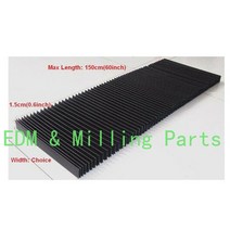 밀링 머신 MCT CNC 밀링 머신 유연한 보호 플랫 아코디언 벨로우즈 커버 브리지 포트 부품용 200MM -, 01 200MM