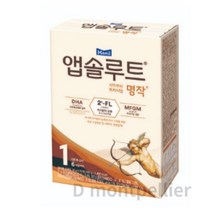 앱솔루트 프리미엄 명작 분유 1단계, 280g, 60개