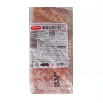 에스푸드 에쓰푸드 통베이컨 후레쉬베이컨통 통삼겹 삼겹살 500g, 1개