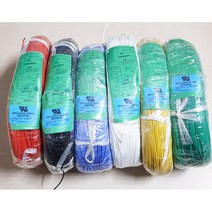 UL3239 3KVDC 18AWG 실리콘전선 Black (0.08mm소선)-m단위 판매, 1개
