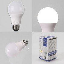 비츠온 LED벌브 10W E26 주광 KS A60 산업용 가정용 상가 다용도 램프, 상세페이지 참조