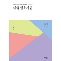 미국 변호사법: CEE 편, 박영사, 백희영
