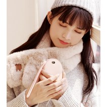 아이리스 손난로 보조배터리 대용량, 그린