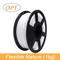3d 프린터 재료 고무 프로파일 소재 롤 플렉스 3D 플라스틱 필라멘트 1.75 1-F- 75 Filament-Pla-1Kg, 07 Flexible Nature 1kg